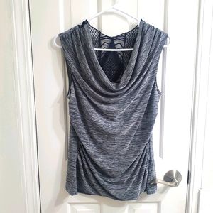 Gray dress tank